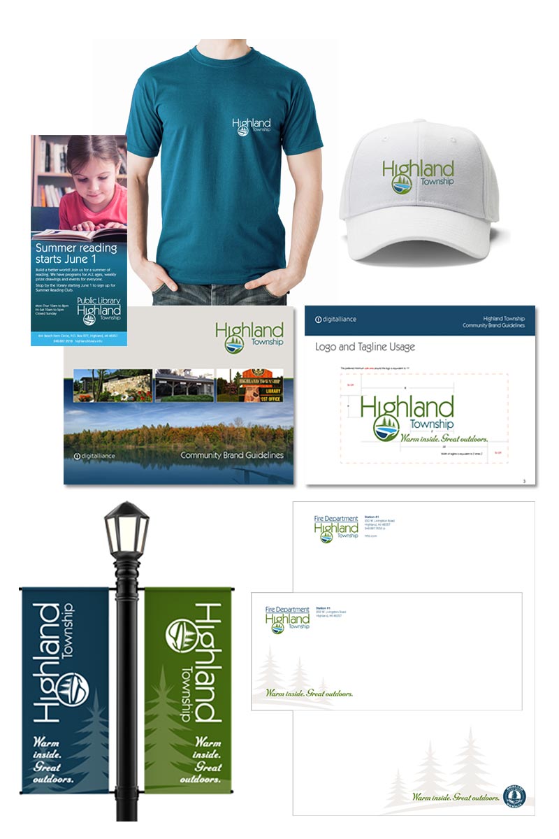 Highland Township Brand Design
